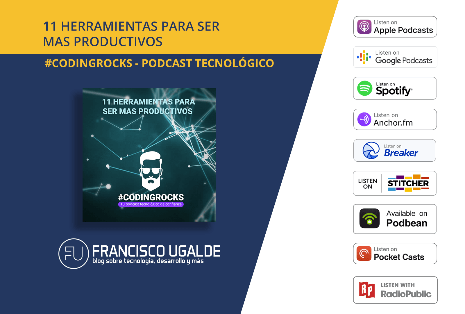 11 Herramientas para ser más productivos — Ep. 7 #CodingRocks