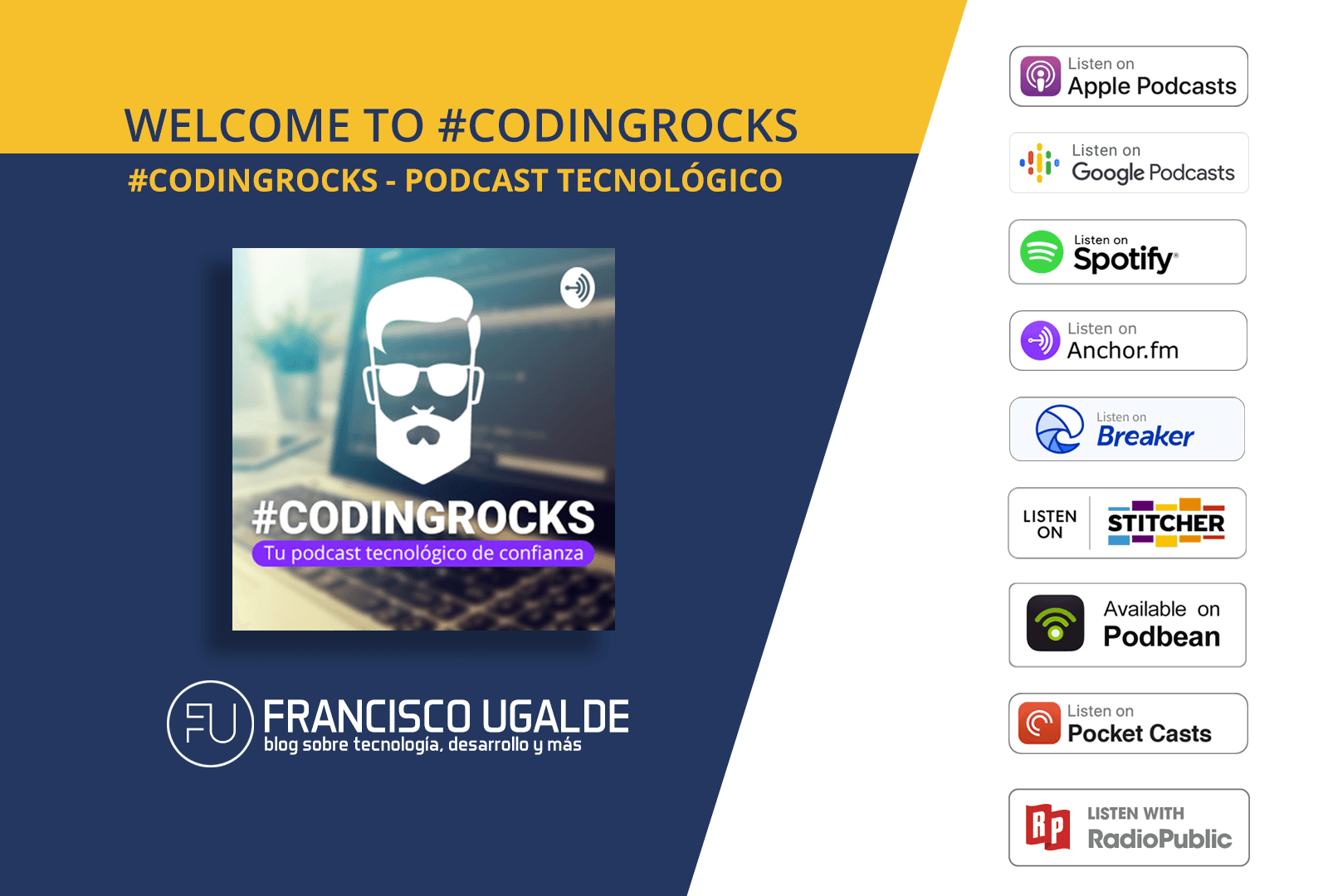 #CodingRocks, un podcast tecnológico de confianza